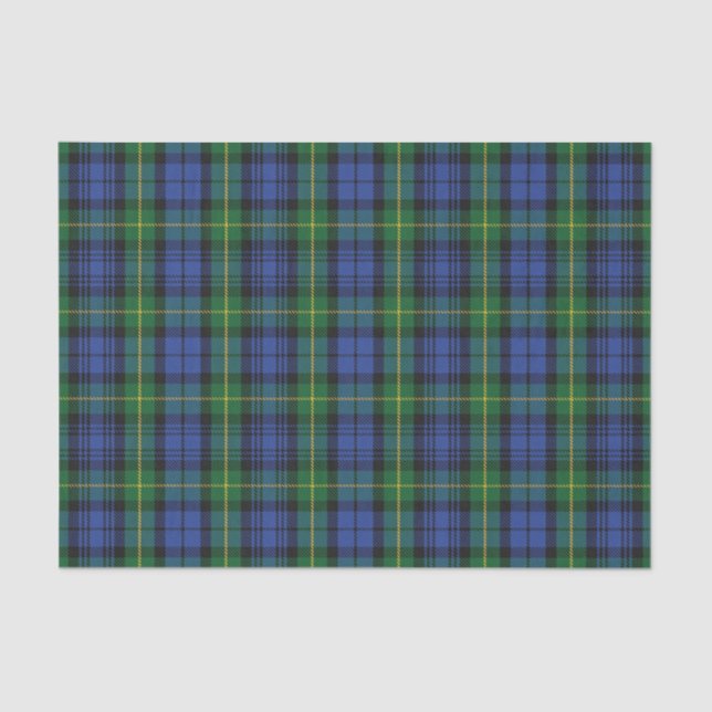 Scottish Gifts Clan Gordon Tartan Seidenpapier (Vorderseite)