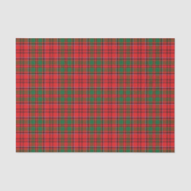 Scottish Gifts Clan Grant Tartan Seidenpapier (Vorderseite)