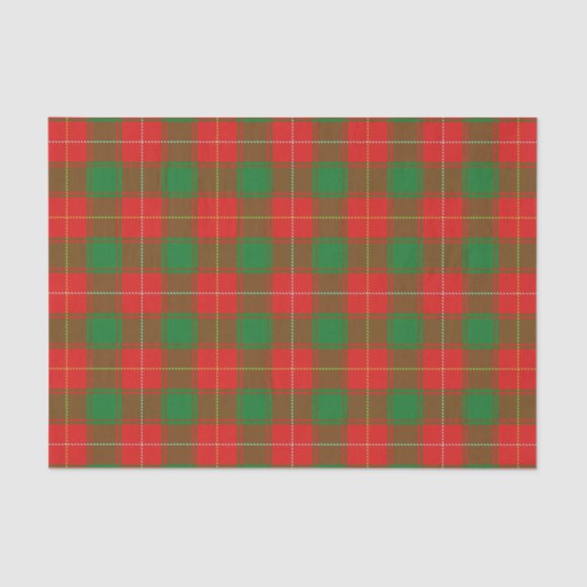 Scottish Gifts Clan MacFie Tartan Seidenpapier (Vorderseite)