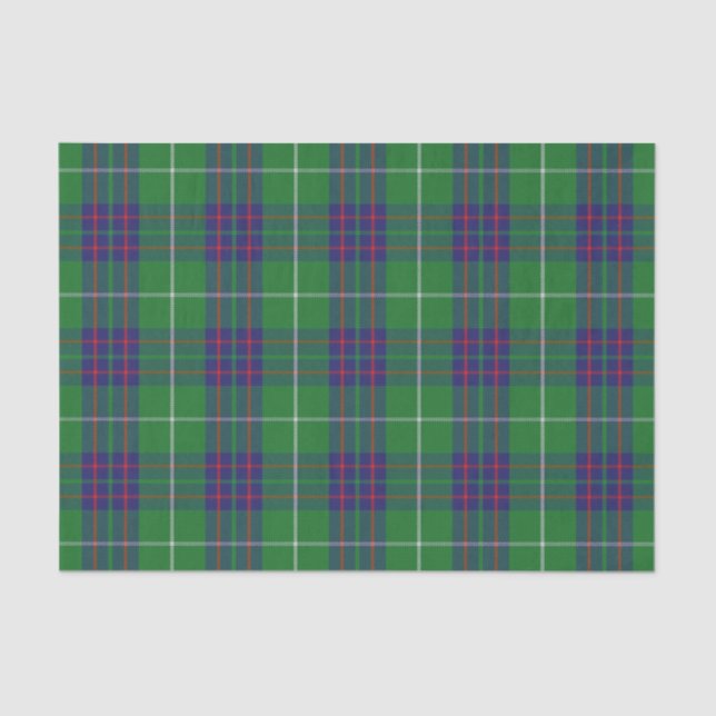 Scottish Gifts Clan MacIntyre Tartan Seidenpapier (Vorderseite)