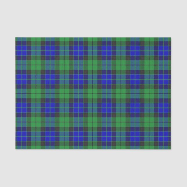 Scottish Gifts Clan MacKay Tartan Seidenpapier (Vorderseite)