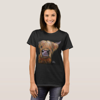 Scottish Hairy Highland Cow 'HENRY' T - Shirt & To