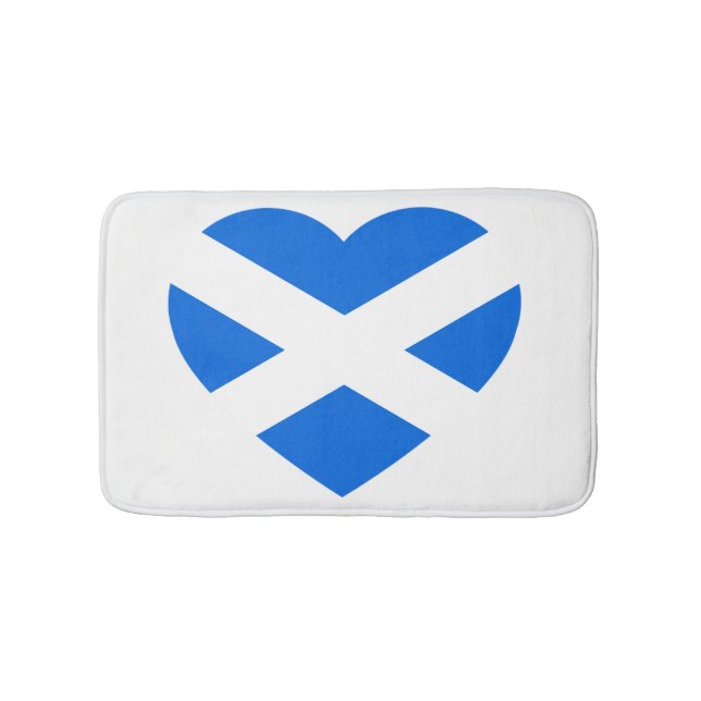 Scottish Heartflag bmcnt Badematte (Vorderseite)