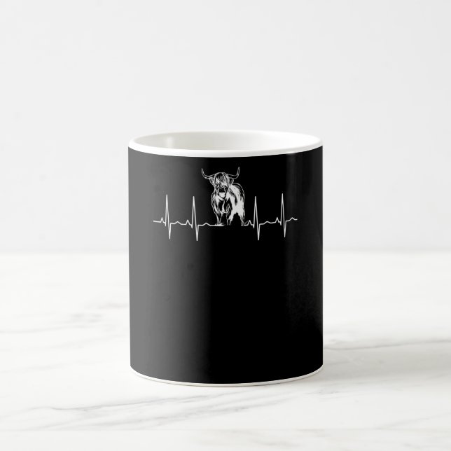 Scottish Highland Cow Kaffeetasse (Mittel)