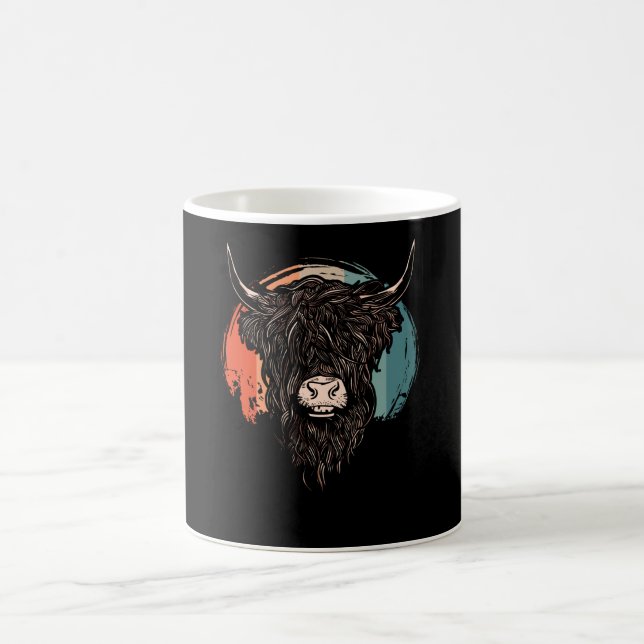 Scottish Highland Cow Kaffeetasse (Mittel)