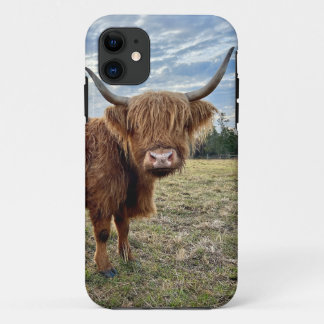 Scottish Highland Cow Portrait Case-Mate iPhone Hülle