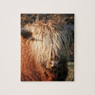 Scottish Highland Cow - Scotland Puzzle