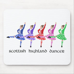 Scottish Highland Dance Line Mousepad