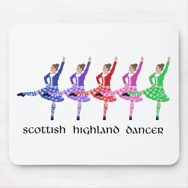 Scottish Highland Dance Line Mousepad (Vorne)