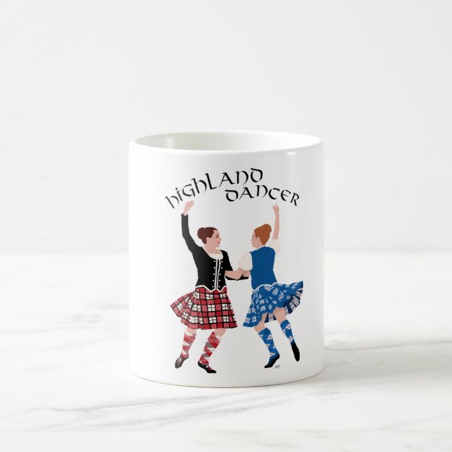 Scottish Highland Dance Reel Tasse (Mittel)