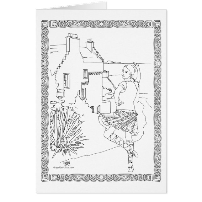 Scottish Highland Dancer (Vorne)