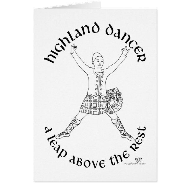 Scottish Highland Dancer (Vorne)