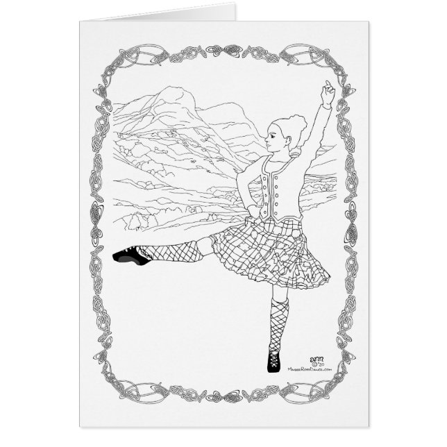 Scottish Highland Dancer (Vorne)