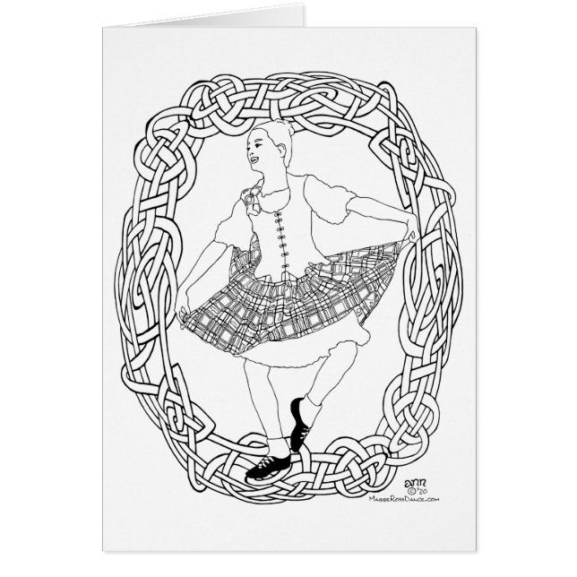 Scottish Highland Dancer (Vorne)