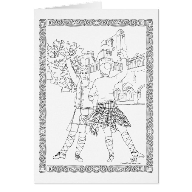 Scottish Highland Dancer (Vorne)