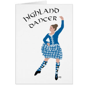 Scottish Highland Dancer - Aquamarin