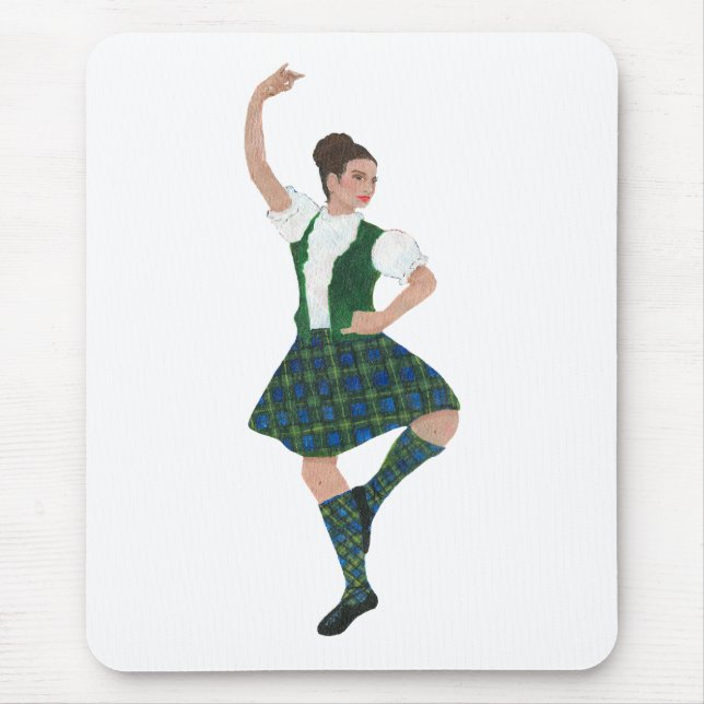 Scottish Highland Dancer Campbell Mousepad (Vorne)