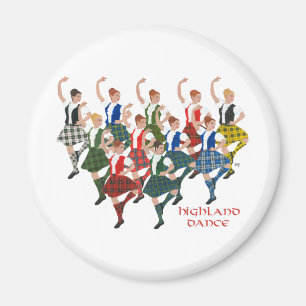 Scottish Highland Dancers Magnet