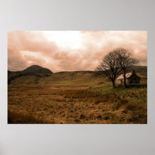 Scottish Highland Landscape Print Poster