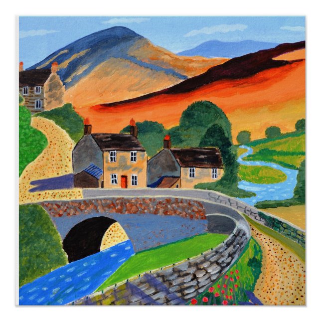 Scottish Highlands Paper Poster (Vorderseite)