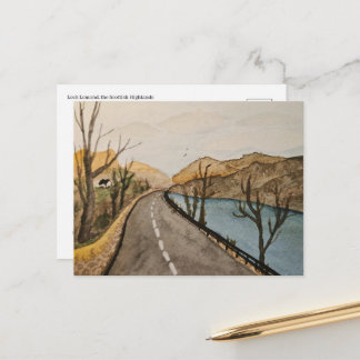 Scottish Highlands Postcard Postkarte