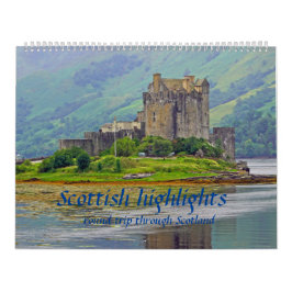 Scottish highlights round trip through Scotland Kalender