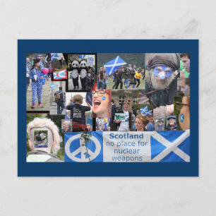 Scottish Independence März Postcard Postkarte