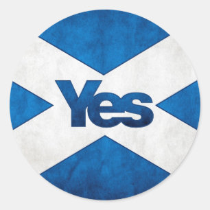 Scottish Independence - Salreifen Yes Sticker