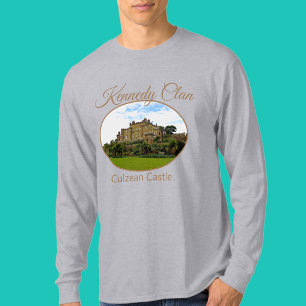 Scottish Kennedy Clan Culzean Castle Foto Family T-Shirt