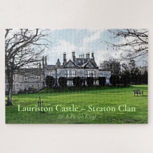 Scottish Lauriston Castle - Straton Clan Puzzle