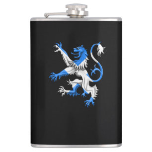 Scottish Lion in St. Andrews Farben Flachmann