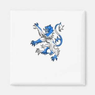 Scottish Lion In St. Andrews Farben Magnet