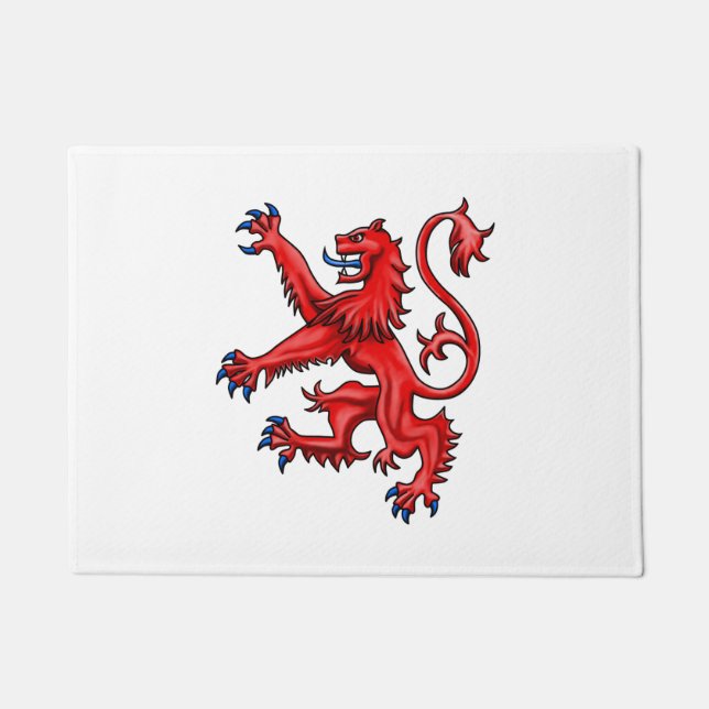 Scottish Lion Rampant Fußmatte (Vorderseite)