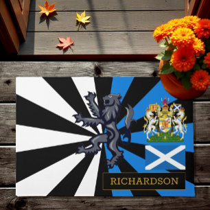 Scottish Lion, Rampant, patriotische Matte, Schott Fußmatte