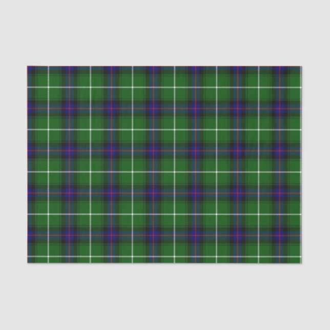 Scottish MacDonald Tartan Seidenpapier (Vorderseite)