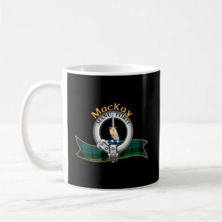Scottish Mackay Clan Tartan Wappen A Dagger Held E Kaffeetasse