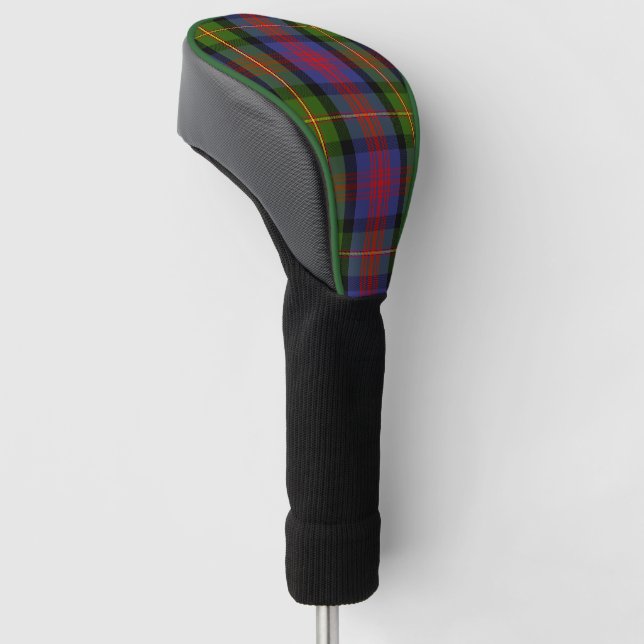 Scottish MacLennan karierter Tartan Golf Headcover (angewinkelt)
