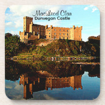 Scottish MacLeod Clan Dunvegan Castle Untersetzer