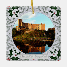 Scottish MacLeod Clans Dunvegan Castle Xmas Keramikornament