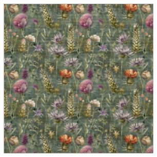 Scottish Meadow Blume Stoff