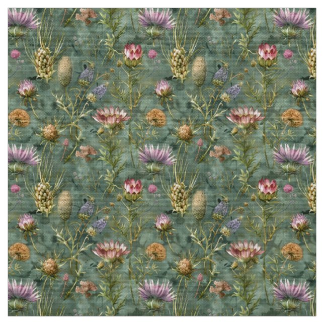 Scottish Meadow Blume Stoff (Muster)