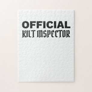 Scottish Pride Offiziell Kilt Inspector Scottish Puzzle