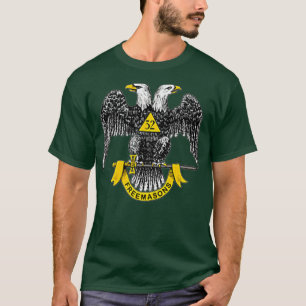 Scottish Rite Eagle 32. Degree Freemason Geschenke T-Shirt
