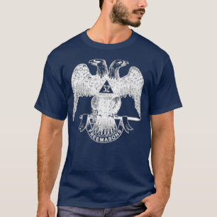 Scottish Rite Eagle 32. Degree Freemason Geschenke T-Shirt