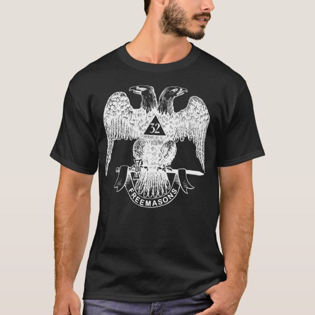 Scottish Rite Eagle 32nd Degree - Freemason Gifts  T-Shirt (Vorderseite)