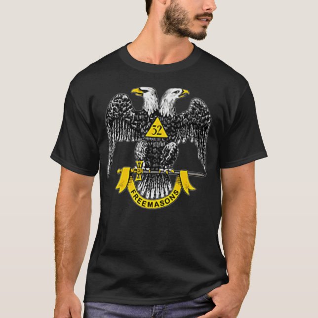 Scottish Rite Eagle 32nd Degree - Freemason Gifts  T-Shirt (Vorderseite)