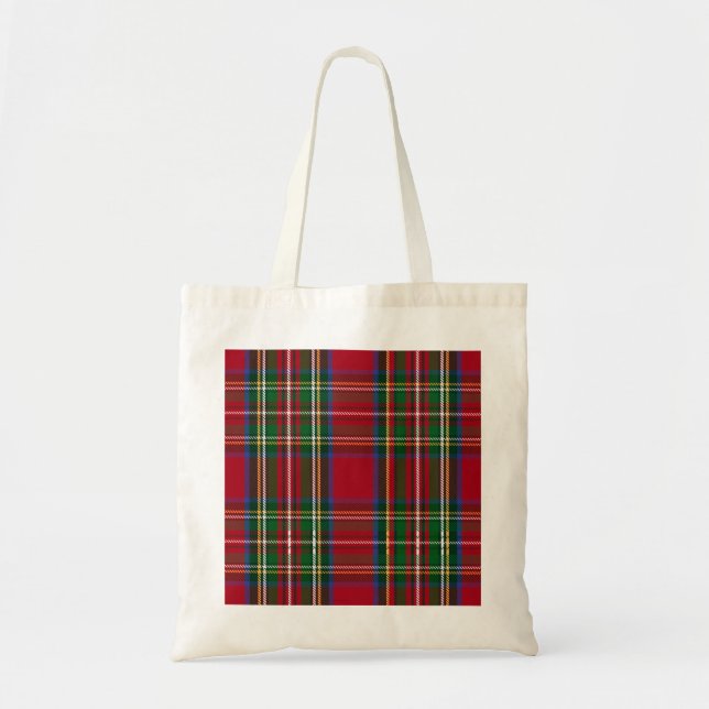 Scottish Royal Tartan Tote Bag Tragetasche (Vorne)