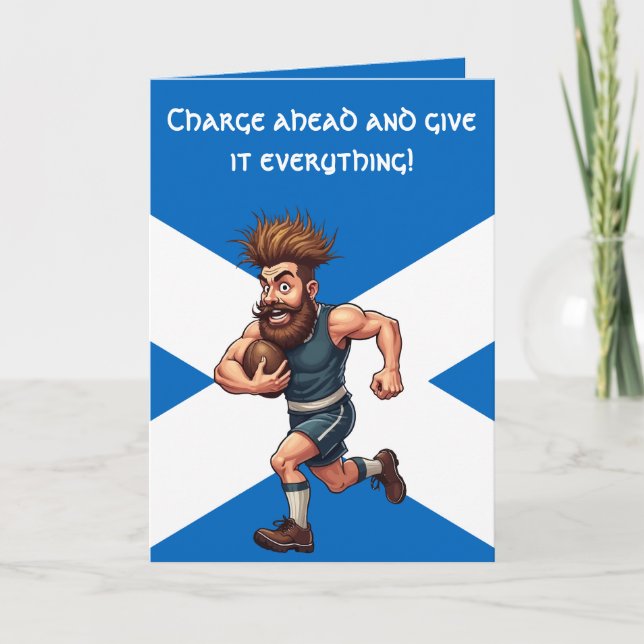 Scottish Rugby Pride Karte (Vorderseite)