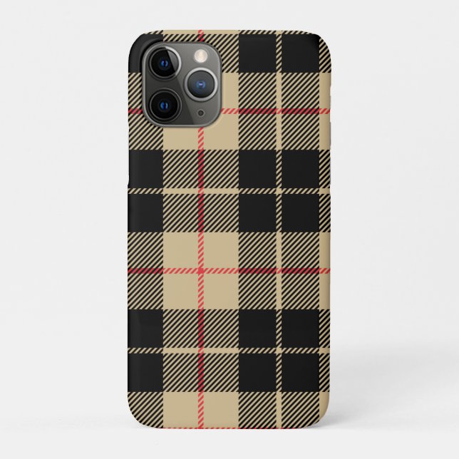 Scottish Tartan Checkered Kariert Pattern Case-Mate iPhone Hülle (Rückseite)