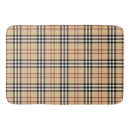 Scottish Tartan Pattern Badematte